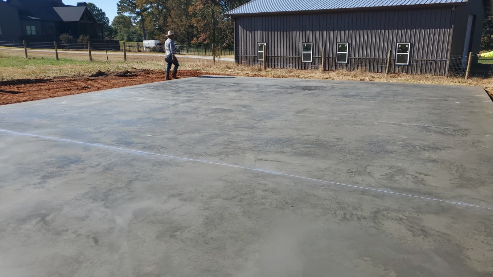 Equipment Pad & Apron