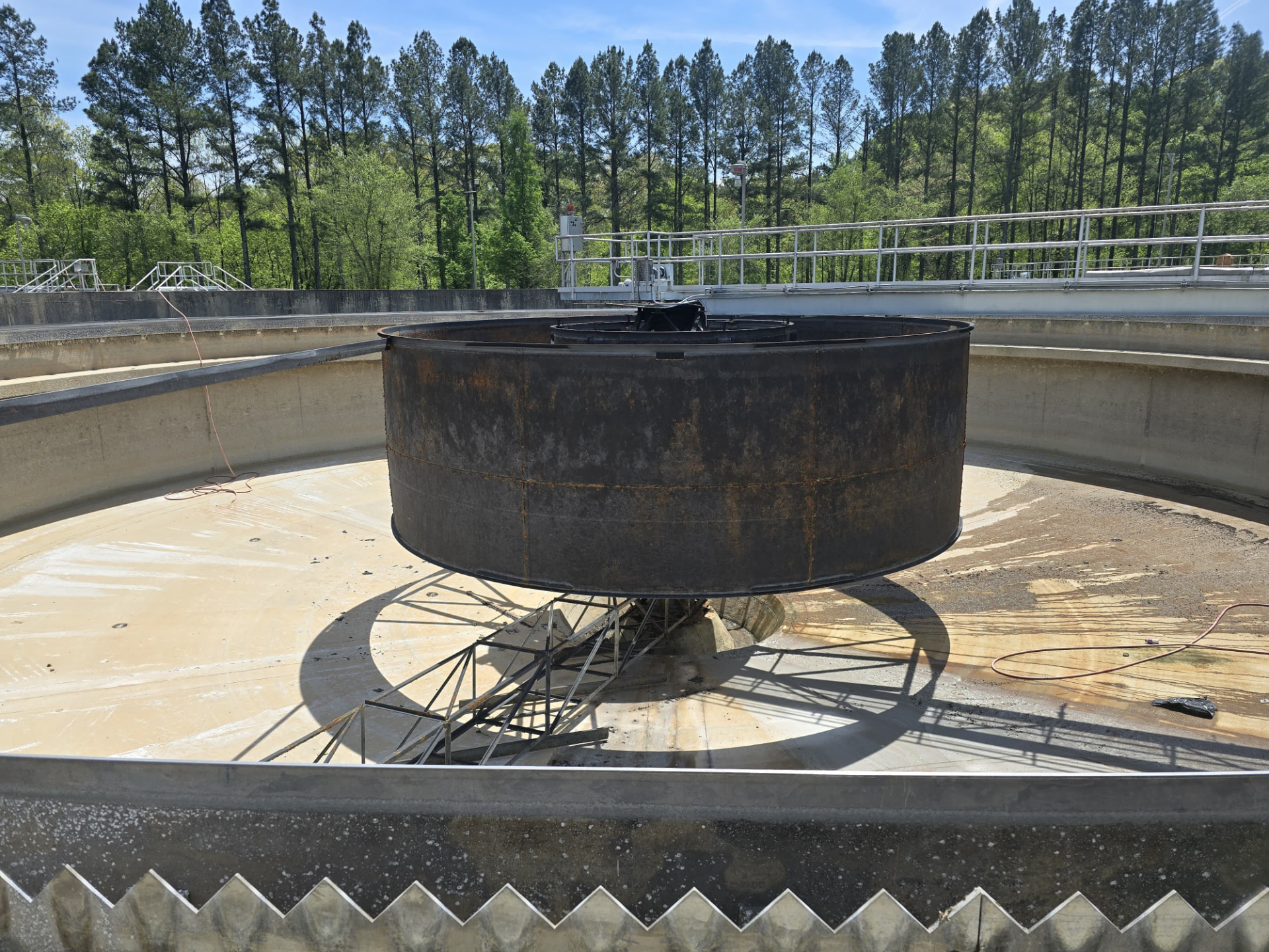 Rebuilt Clarifier Ready for Service