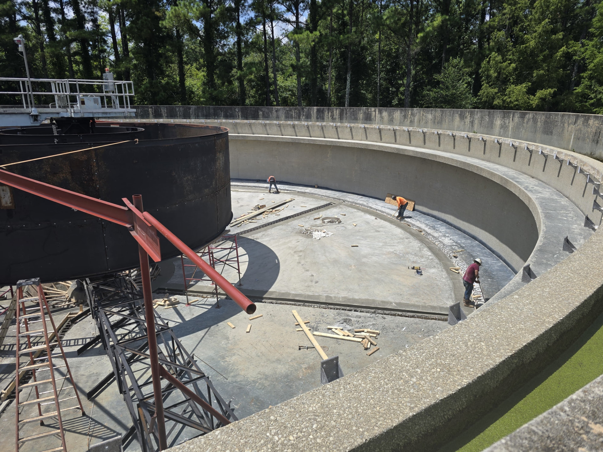 Water Treatment Plant Clarifier