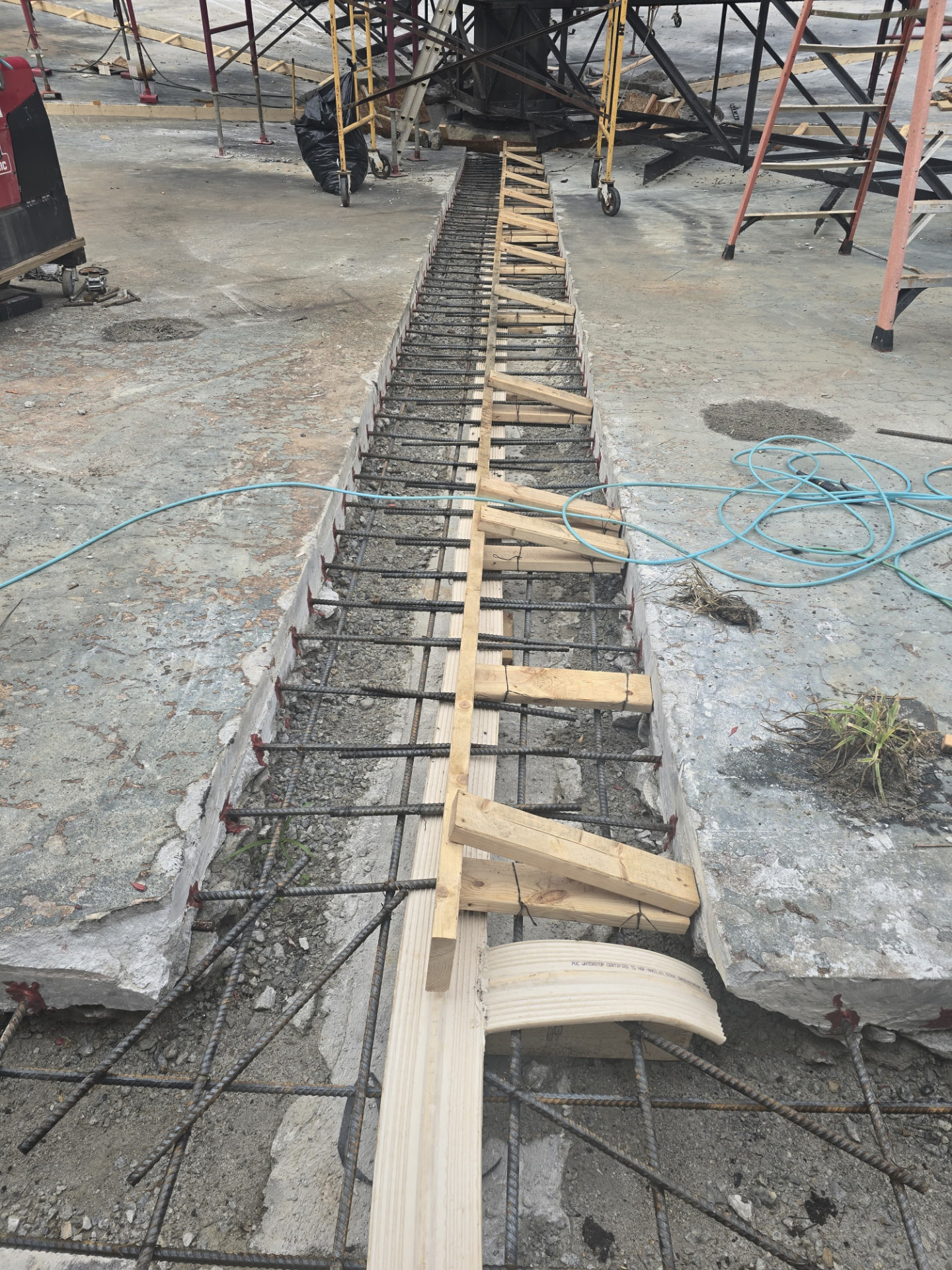 Waterstop & Footing Reinforcing