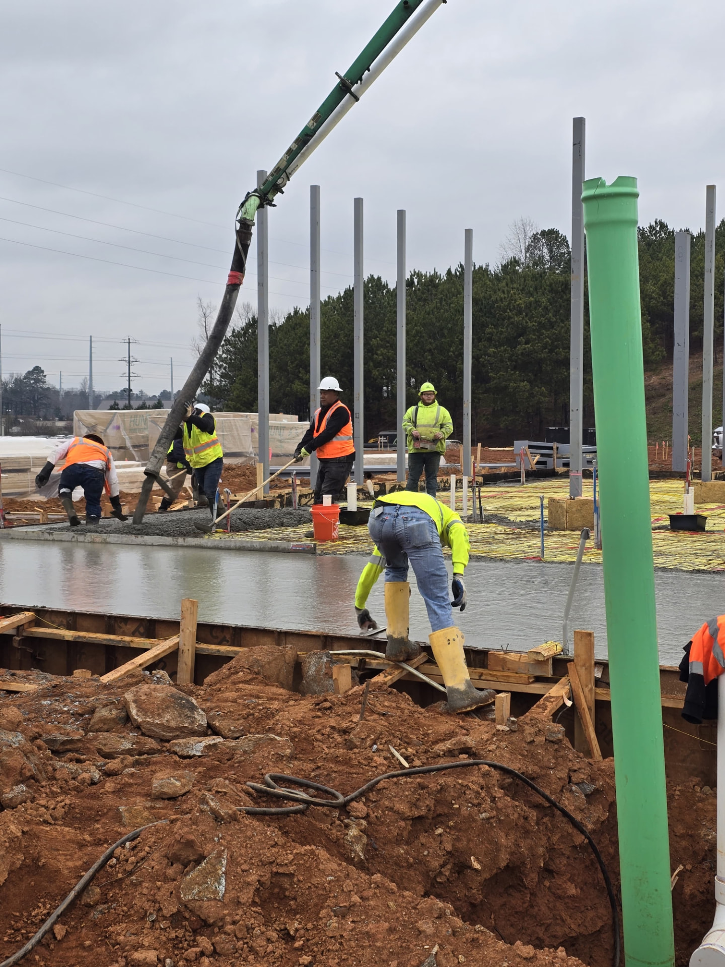 Placing & Screeding